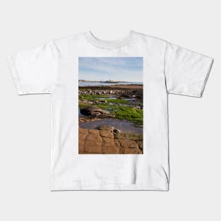 Newbiggin by the Sea, Northumberland Kids T-Shirt